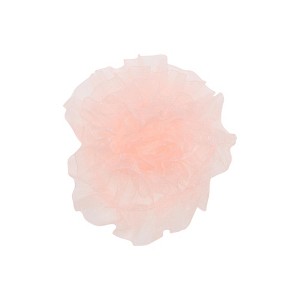 Unique Bargains Ribbon with Lace Trim & Crinkle Satin Polyester 35.83"x0.98" 1 Pc - 1 of 3