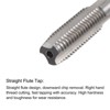 Unique Bargains High Speed Steel Titanium Plated Straight Flute Thread Tap and Twist Drill Bit - 3 of 4