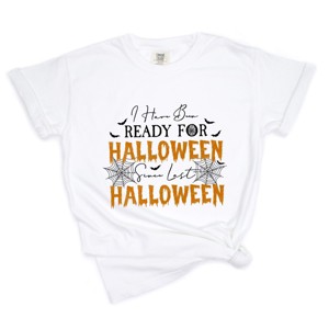 Simply Sage Market Ready For Halloween Garment Dyed Tee - 1 of 4