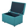MAYEERTY Multi-Functional Storage Stool, Seating & Storage in One, Living Room Entryway - 4 of 4