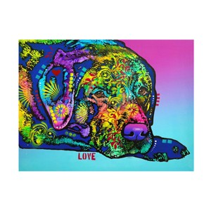 Canvas Wall Art - Dean Russo 'I Love Lazy Us Time' Wall Art for Living Room, Bedroom, or Office Décor by Trademark Fine Art - 19 x 14 Inches - 1 of 4