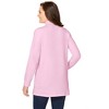 Woman Within Plus Size Perfect Long-Sleeve Mockneck Tee - 3 of 4