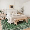 Fulvari Washable Area Rug Vintage Foldable Thin Rug Soft Low-Pile Non-Slip Stain Resistant Floor Indoor Outdoor Carpet - 2 of 4