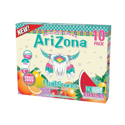 AriZona Fruit Snacks Mixed Fruit - 10pk