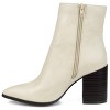 Journee Collection Women's Kathie Inside Zip Stacked Heel Booties - 2 of 4