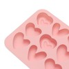 Unique Bargains Chocolate Mould 12-Cavity Heart Shape Candy Mould 6 Style Variations Hand Wash 7.56"x5.47"x0.75" 1 Pc - 4 of 4