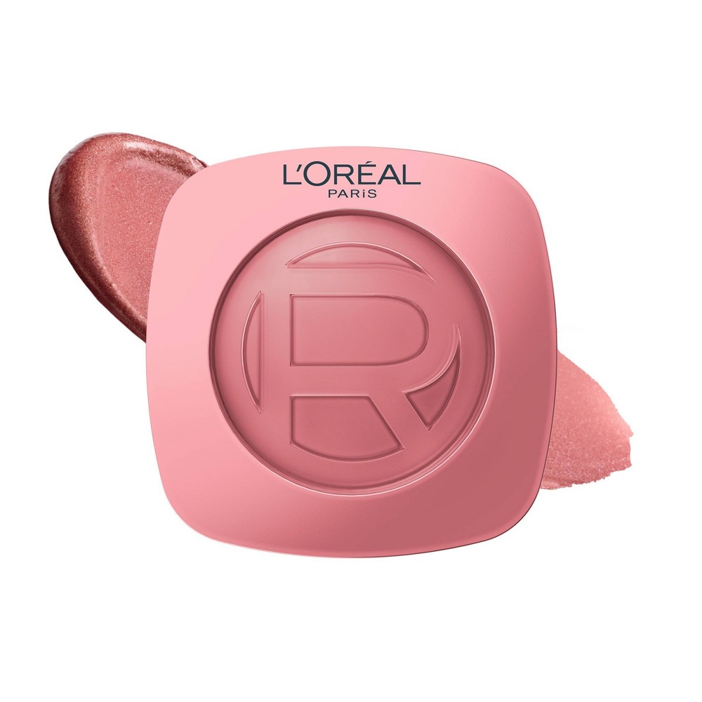 L'Oreal Paris True Match Hyaluron Tinted Balm Embellisher, Non-Comedogenic Cream Blush & Highlighter - 03 Rose Lumiere - 0.28oz