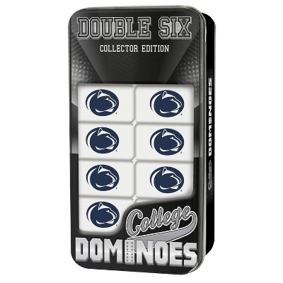 Penn State Nittany Lions Double-Six Dominoes Set in Collectible Tin