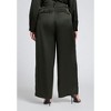 ELOQUII Women's Plus Size Satin Trouser - 4 of 4