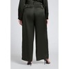 ELOQUII Women's Plus Size Satin Trouser - image 4 of 4