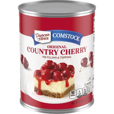 Comstock Original Country Cherry Pie Filling & Topping - 21oz