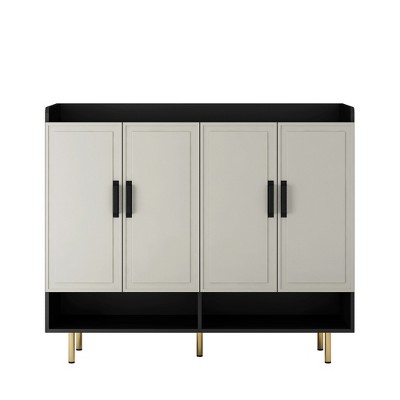 Bella Depot 49.21''W Shoe Cabinet with 4 Doors