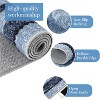 Modern Bordered Washable Rug – Non-Slip, Soft Bedroom Entry Mat, Non-Shedding Accent Rug for Entryway - 4 of 4