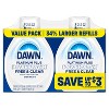 Dawn Platinum Plus Powerwash Dishwasher Detergent - Free & Clear Refill - 2ct - 2 of 4