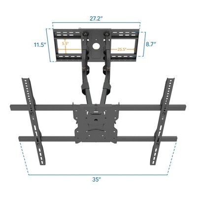 Heavy Duty Full Motion TV Wall Mount for 65-110 Inch Screens