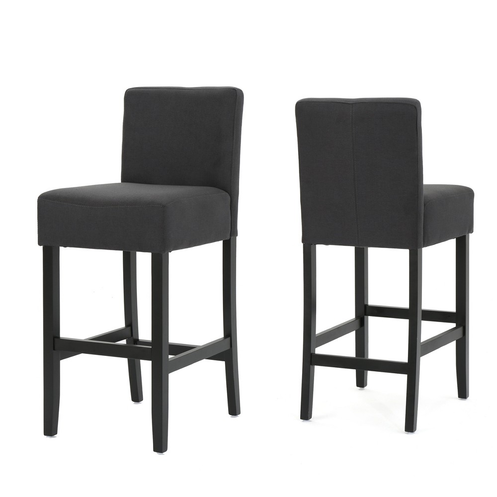 Set of 2 Portman Barstool Dark Charcoal - Christopher Knight Home was $228.99 now $148.84 (35.0% off)