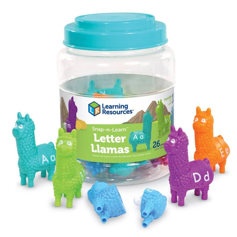 Learning Resources Snap n Learn Letter Llamas, 3 of 7