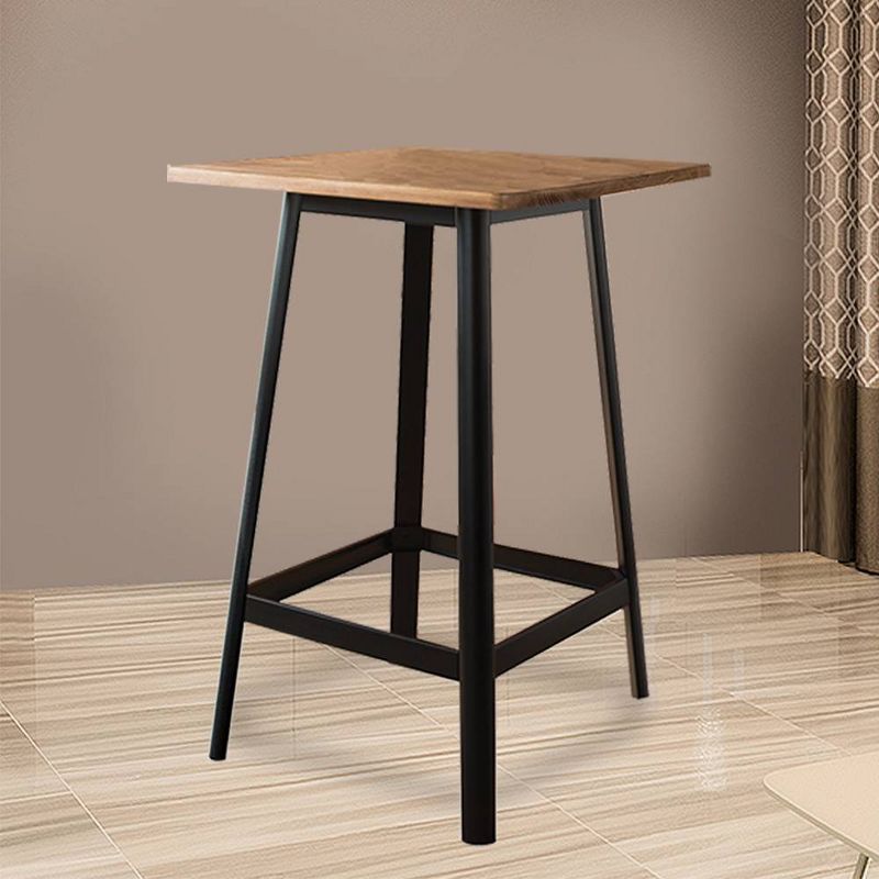 28&#34; Jacotte Accent Table Natural and Black - Acme Furniture, 1 of 8