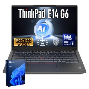 LENOVO ThinkPad E14 AI Business Laptop, 14
