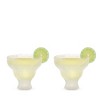 HOST Glass Margarita Freeze Insulated Gel Chiller Double Wall Frozen Cocktail, Set of 2 Margarita Glasses, One Size, Clear - 4 of 4