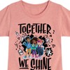 Girls' - Karma's World - Together We Shine Fitted Short Sleeve Graphic T-Shirt - 2 of 4