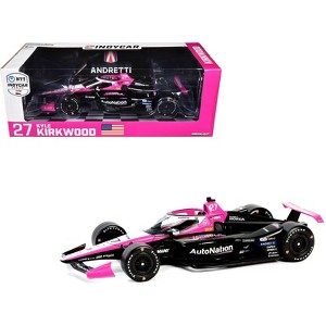 Dallara IndyCar #27 "AutoNation" Andretti Autosport "NTT IndyCar Series" (2024) 1/18 Diecast Model Car by Greenlight - 1 of 3