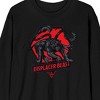 Dungeons & Dragons Displacer Beast Men's Black Long Sleeve Shirt - 2 of 3