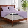 Deep Pocket Sheets Set - Fits Mattresses Up to 21 Inches Thick - 4 Piece GentleSoft™ Bed Sheets, Moisture Wicking, Soft & Cooling Bedsheet & Pillowcas - 2 of 4