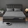 Vipbear 12" King Size Memory Foam Extra Firm Mattress, Luxury Cooling Gel Green Tea Bed Mattresses, Flip Firm Mattress, Fiberglass Free, 80'' x 76'' - 3 of 4