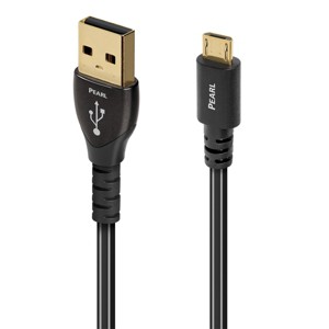 AudioQuest Pearl USB-A to Micro USB-B 2.0 (4.92 ft.) - 1 of 2