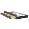 NicBex Twin Upholstered Bed Frame with Linen Headboard,Wood Platform Bed Frame with Trundle and 3 Drawers,No Box Spring Needed,Easy Assembly - 4 of 4