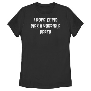 Women's Lost Gods I Hope Cupid Death T-Shirt - 1 of 4