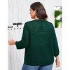 Plus Size Open Front Knit Cardigan 3/4 Sleeve Lightweight Breathable Casual Sweater Cardigan - 2 of 4