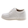 Josmo Unisex Dress Shoes for Toddlers and Little Kids - Oxford Style with Faux Leather, Lace-Up Closure, Perfect for Weddings, Church, School Uniform - 3 of 4