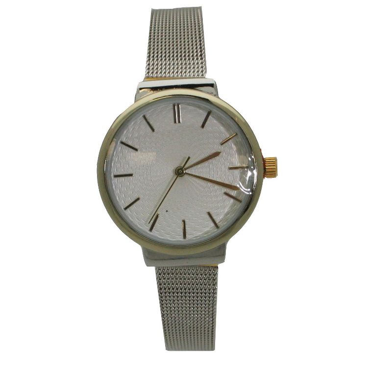 Olivia pratt small face with mesh band watch, 1 of 6
