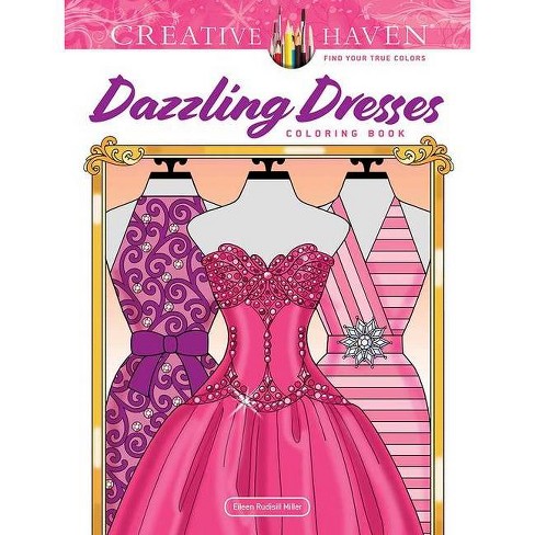 Creative Haven Art Deco Fashions Coloring Book - (adult Coloring Books:  Fashion) By Ming-ju Sun (paperback) : Target