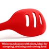 Betty Crocker Silicone 13 Inch Slotted Spoon, Red - 2 of 4