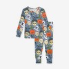 Toddler Little Monsters Classic Pajama Set - Posh Peanut - 2 of 4