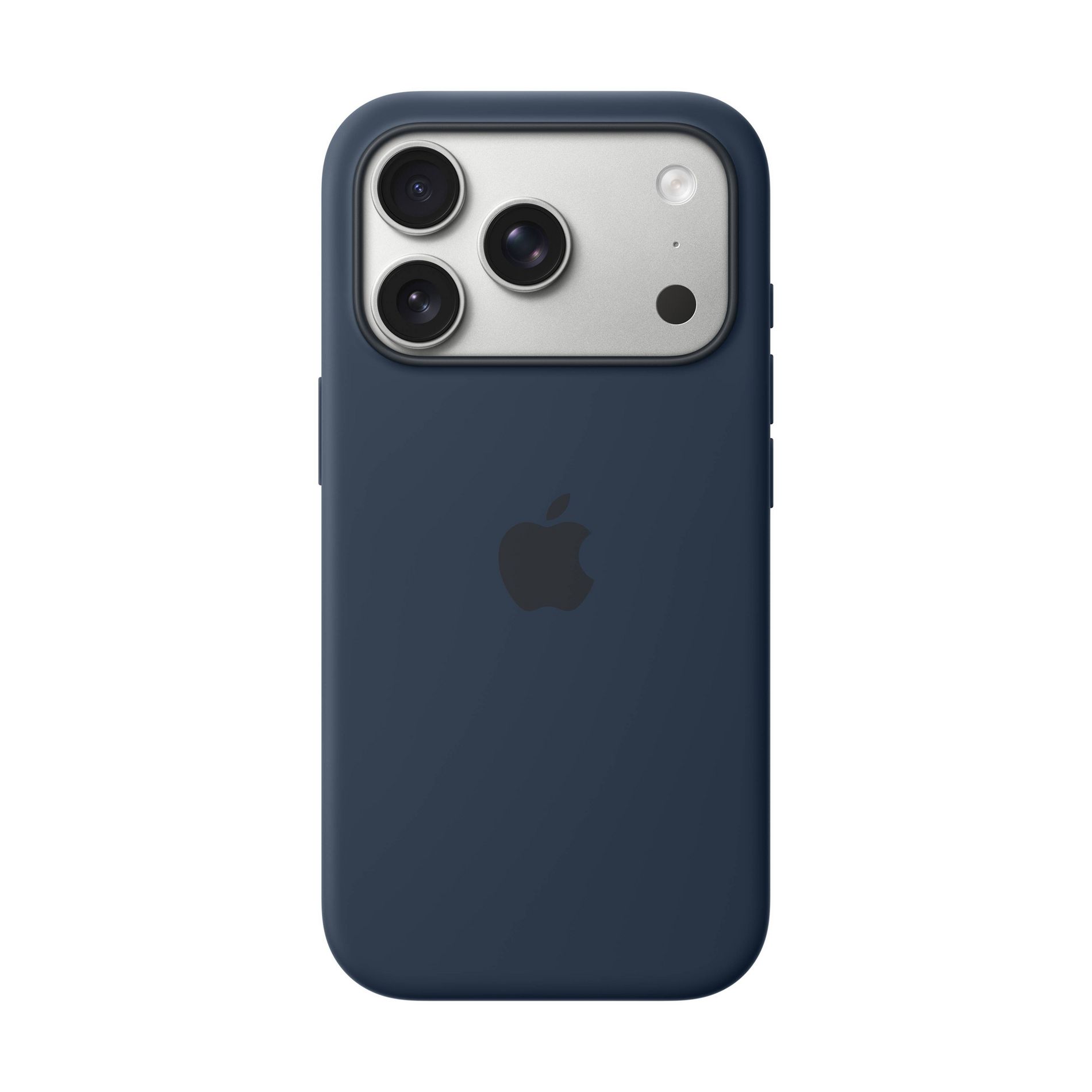 Apple iPhone 17 Pro Silicone Case with MagSafe – Midnight