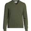 Lands' End Men's Fine Gauge Cashmere V-neck Sweater - 3 of 3