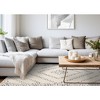 Rug Branch Contemporary Geometric, Stripes, Trellis Cream Indoor Area Rug - 2 of 4