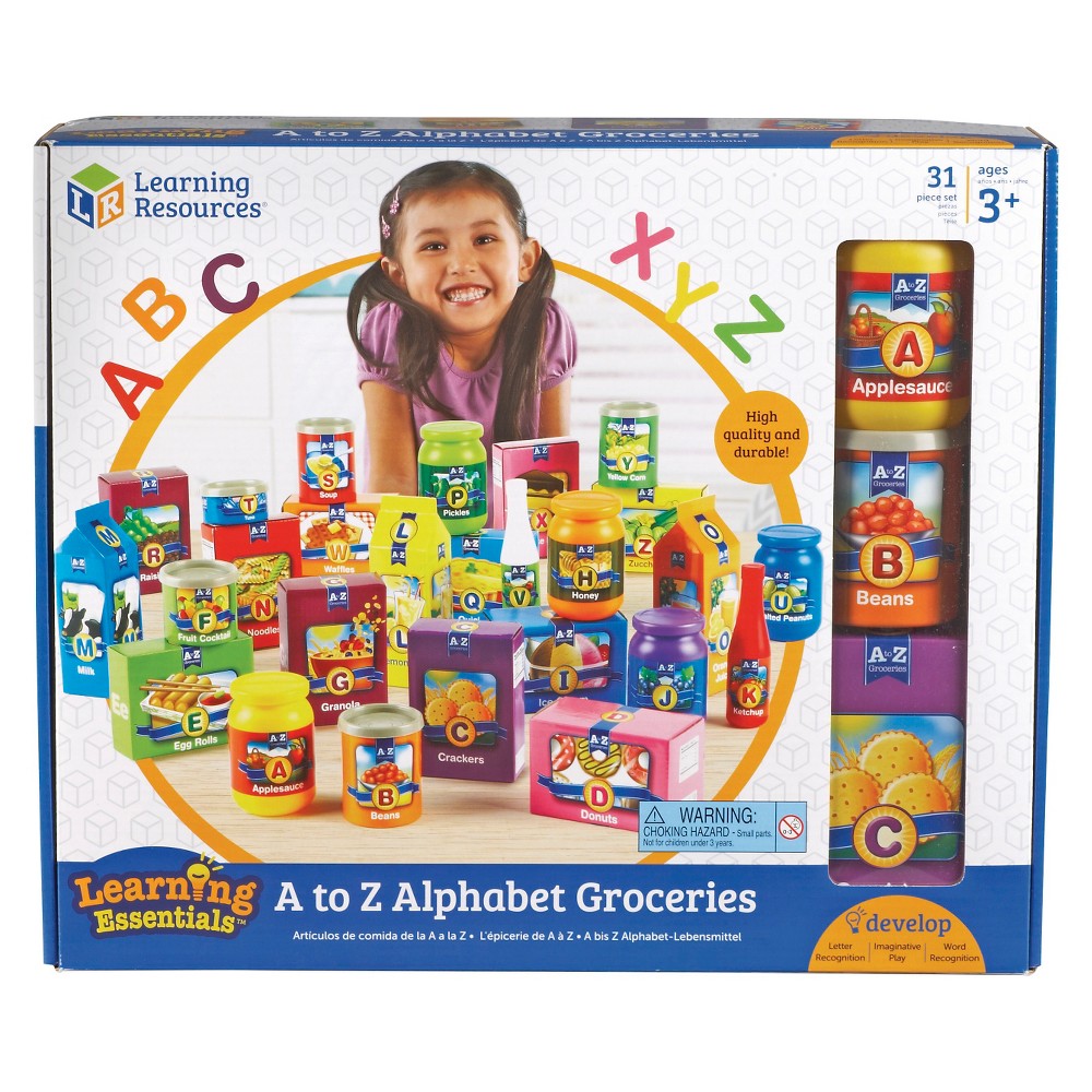 UPC 765023877298 product image for Learning Resources A to Z Alphabet Groceries | upcitemdb.com