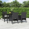 vidaXL Patio Dining Set Outdoor Dining Set Table and Chair Set for Garden - 2 of 4