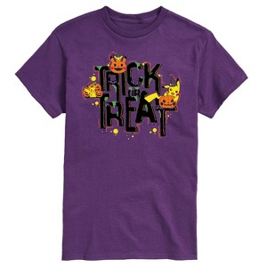 Men's - Pokémon - Trick Or Treat Short Sleeve Graphic T-Shirt - 1 of 4