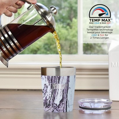 Orchid Driftwood Stainless Steel Insulated Tumbler with Straw, 12oz