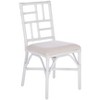 Christine Accent Chair W/ Cushion (Set of 2) - ACH6507 - White/White - Safavieh - 3 of 4