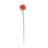 Gerbera Daisy Stem Set Of 6 Pink and Green 22 Inch Faux Flowers for Home Decor By Melrose - 2 of 3