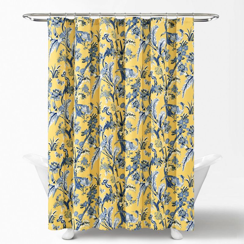 Dolores Shower Curtain Yellow - Lush D&#233;cor, 6 of 8