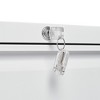 Filing Cabinet Lateral File Cabinet 3 Drawer, White Filing Cabinets with Lock, Three Drawer Office Cabinet for Legal/Letter/A4/F4 Home Offic - 3 of 4