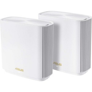 ASUS Zen Wi-Fi XT9 AX7800 Tri-Band WiFi6 Mesh Wi-Fi System 2Pack White Manufacturer Refurbished - 1 of 4